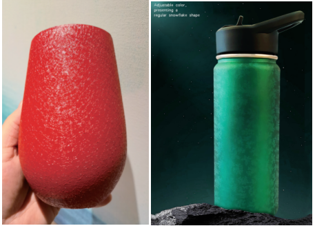 special effect coatings of powder coating