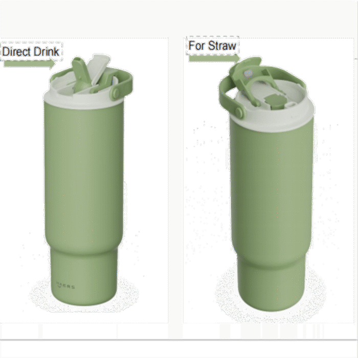 details of Stainless Steel Insulated Tumbler with Easy-grip Handle custom - Haers Drinkware