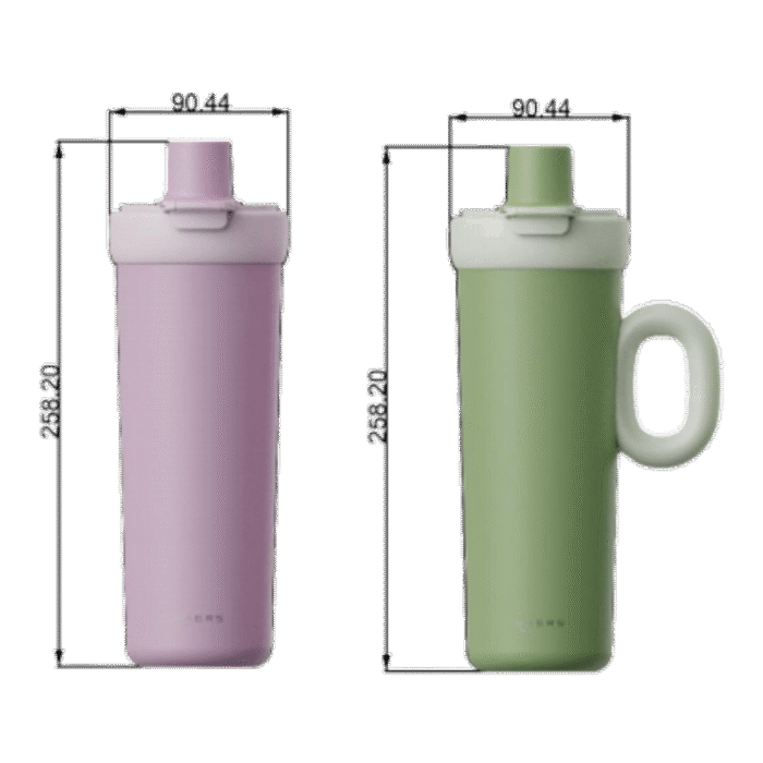 size of Haers Stainless Steel Tumbler custom - Haers Drinkware