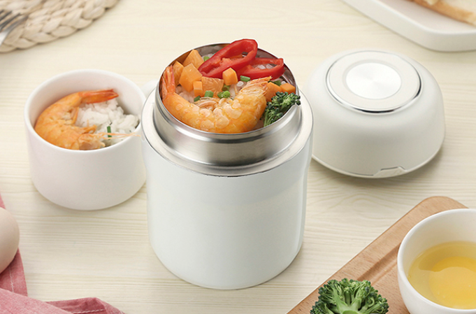 stainless steel food jars