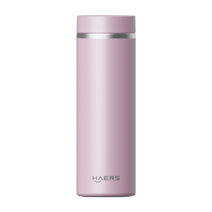 맞춤형 12온스 핑크색 단열 물병