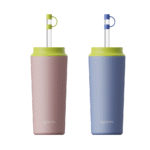 Gobelet en acier inoxydable de 550 ml avec couvercle à paille - Haers Drinkware