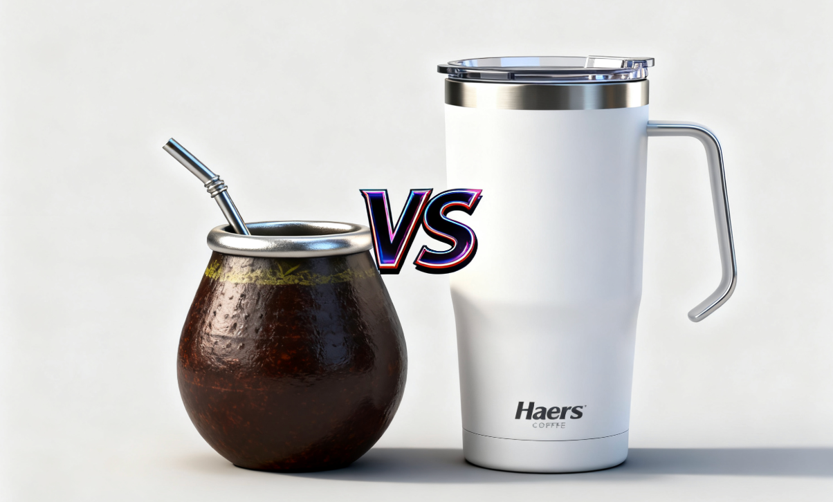 Traditional Gourd VS Stainless Steel Mug