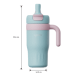 Rozměry vakuového hrnku z nerezové oceli - Haers Drinkware