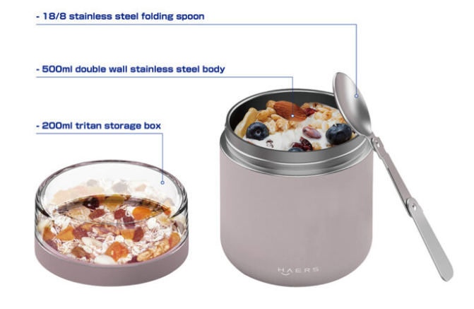 Can food be cooked in a vacuum thermos