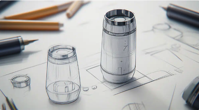 customize bottle from concept