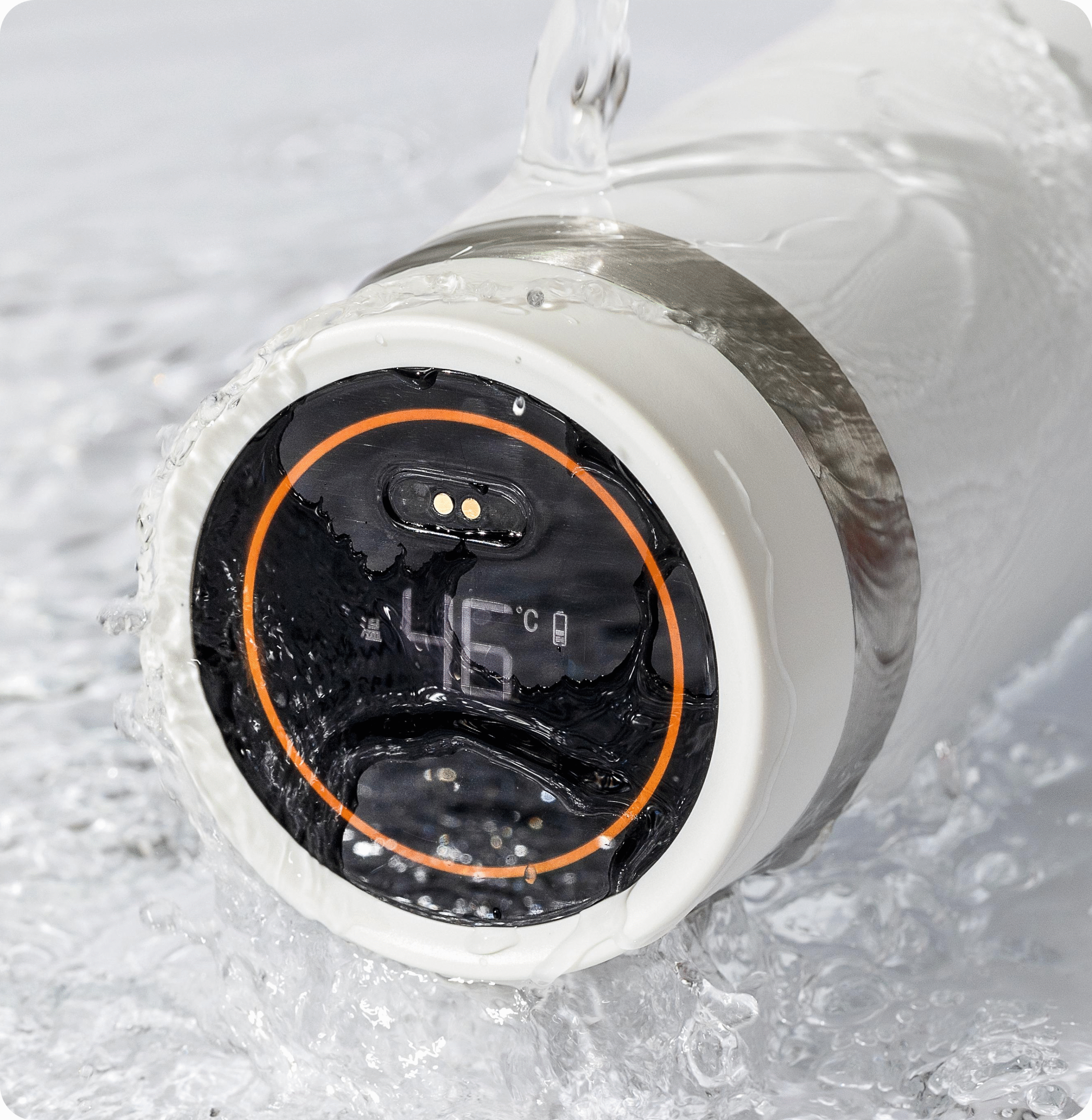 Waterproof digital lid