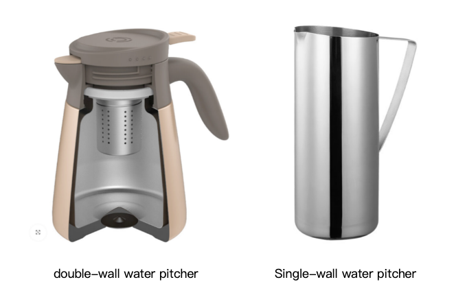 Single-Wall vs Double-Wall Pitchers