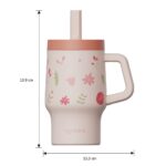 dimension of stainless steel kids tumbler - Haers Drinkware