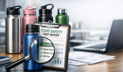 What makes a stainless steel water bottle food grade