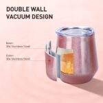 stainless steel wine tumbler - Haers Drinkware