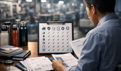 checklist when sourcing water bottles