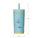 12oz 16oz Stainless Steel Insulated Kid Tumbler with Straw - Image 8