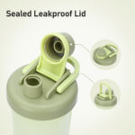 water bottle with leakproof lild