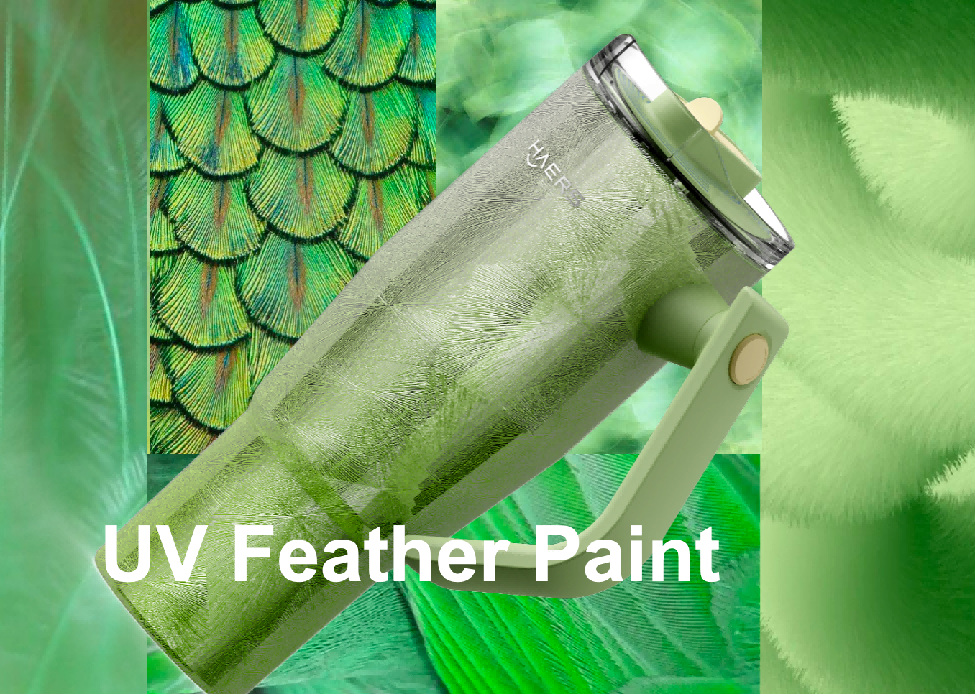 uv feather paint