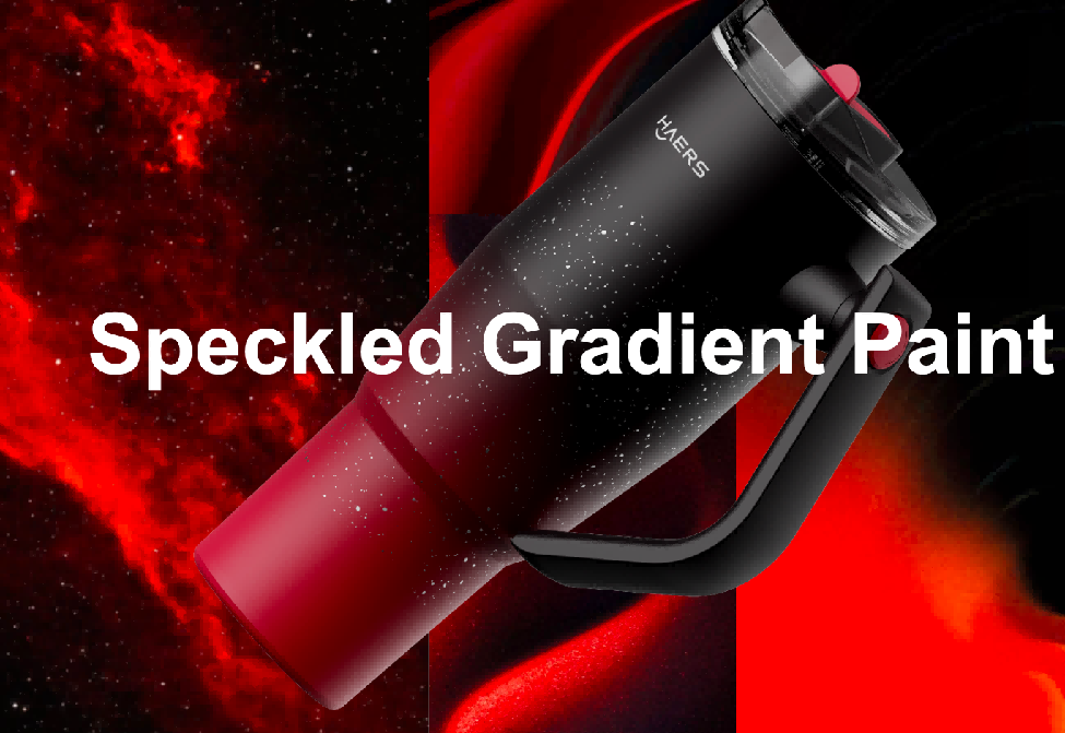 speckled gradient paint