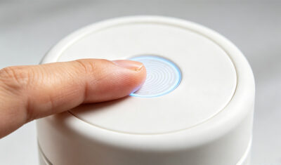 smart fingerprint lock water bottle