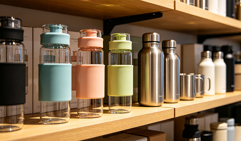 high-end glass bottles