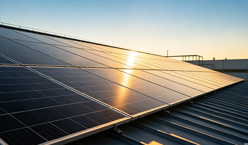 solar power helps reducing carbon dioxide
